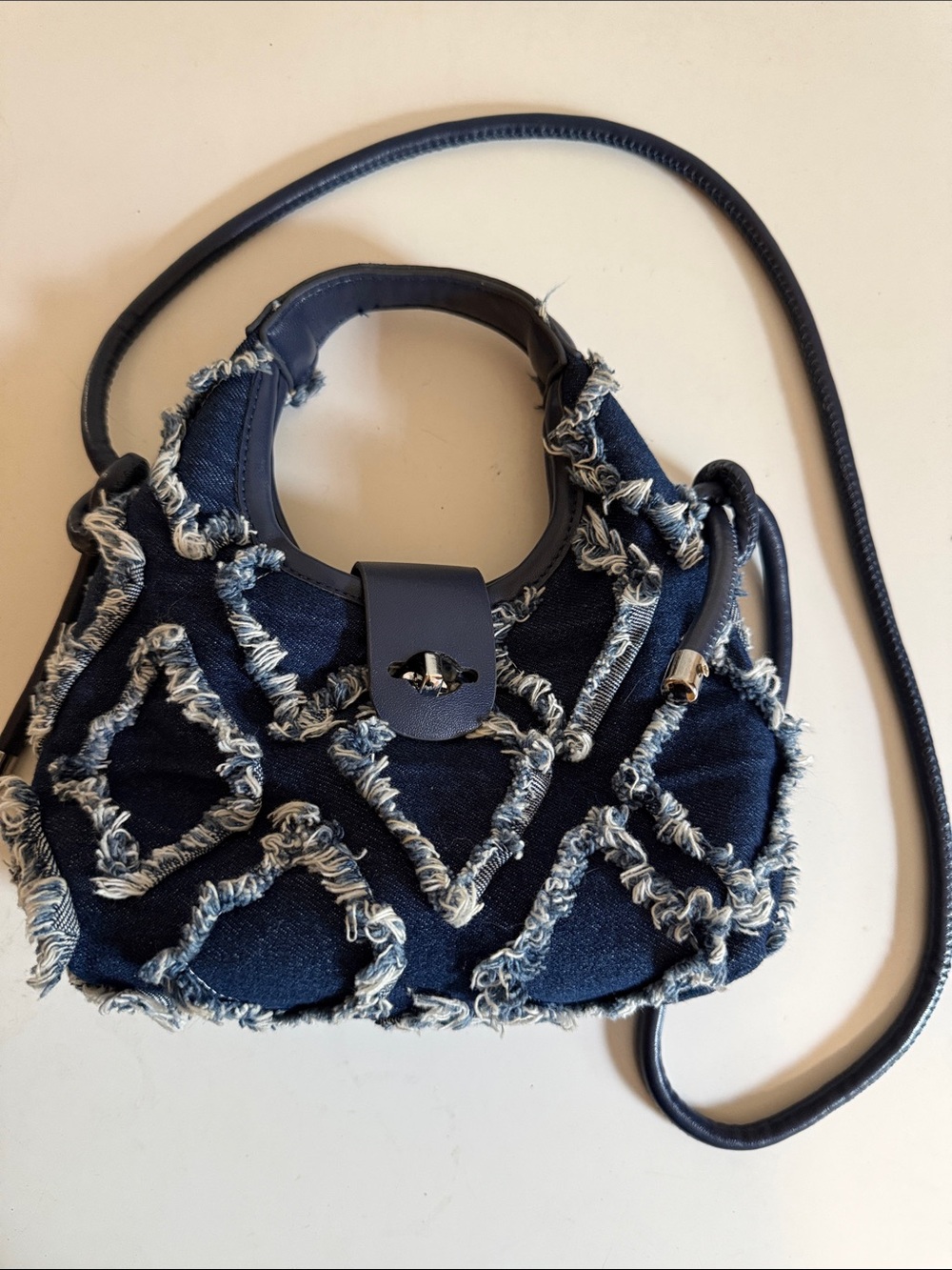 Women's Denim Mini Shoulder Bag
